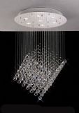 Cube Floating Crystal Pendant Chandelier